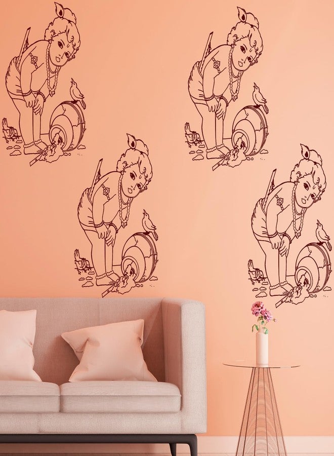 ARandNJ مجموعة قوالب ARandNJ للرسم على الجدران (عبوة واحدة، المقاس: 16 × 24 بوصة) - تصميم: كانها المشاغب - مثالية لتزيين جدران المنزل - Image 1
